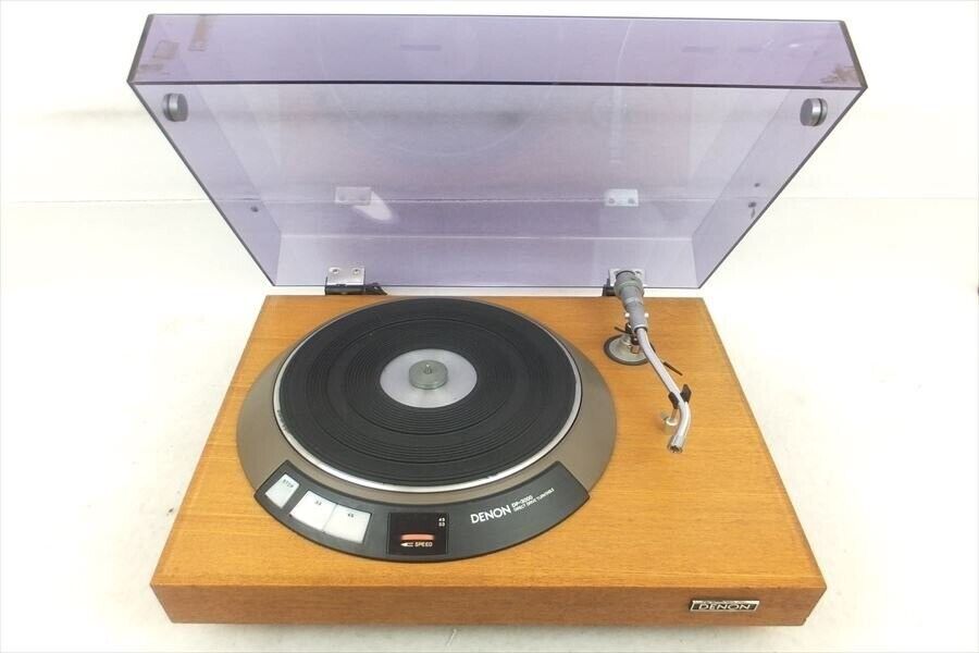 Denon DP-3000 + DK-100 Direct Drive Turntable Record Player Denon DP-3000 + DK-100 Direct Drive Turntable Record Player