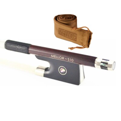 5 Stars IPE Violin Bow 4/4 Size Warm Clear Sound MELLOR Solo Level S10