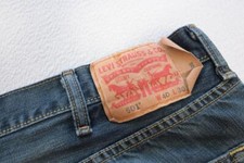 Vintage Levis 501 Double XX Blue Button Fly Jeans Mens Size 40 x 30