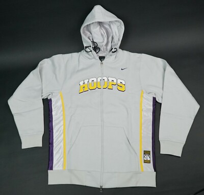 Nike REIFEN Spellout Hoodie mit vollem Reißverschluss Größe M/MEDIUM grau 90er Jahre Y2K OG DS TN