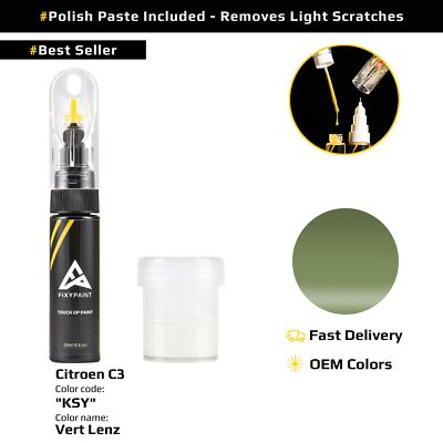 Touch up Paint for Citroen C3 Code: KSY Vert Lenz