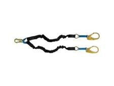 Tractel CA126H/R Tracpac High-Abrasion Rescue Lanyard with Dual Shock Absorber