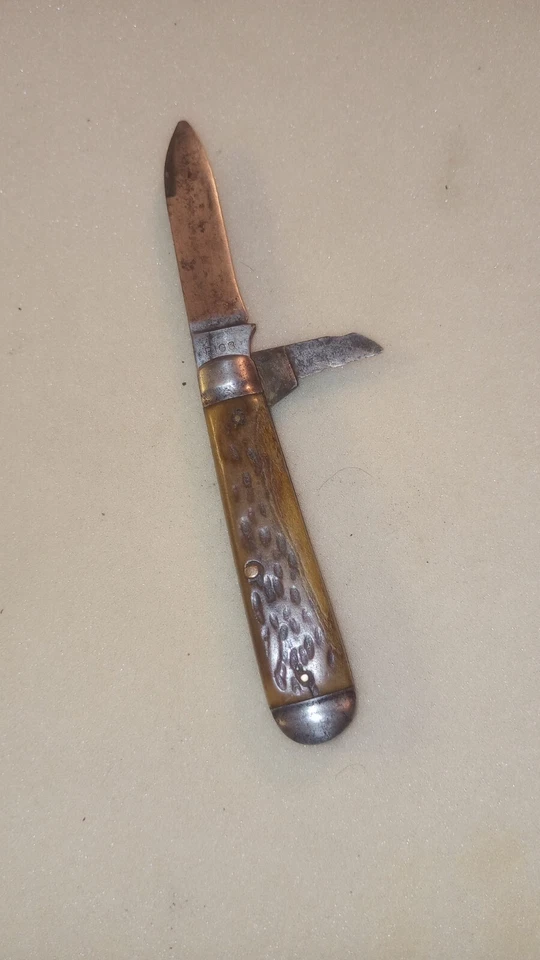 Navaja de Bolsillo Antigua Remington UMC R103 Swell End Jack - Ciervo - Leer Descripción Foto 2 de 4