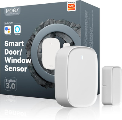 Zigbee Door and Window Sensor Monitor, Require  Zigbee Hub, Smart Contact Sensor