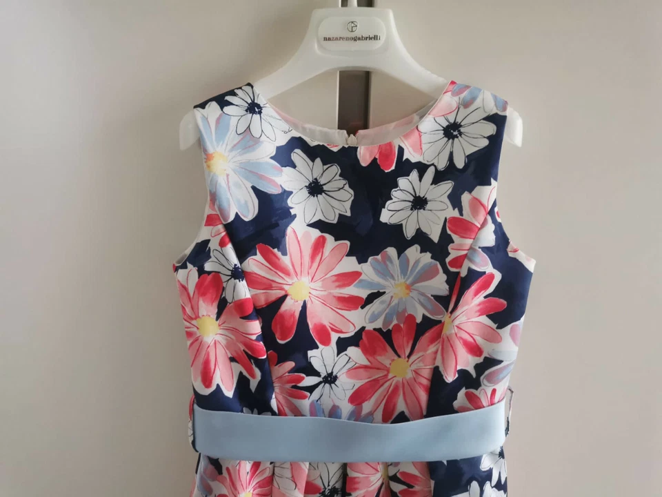 Robe Élégante Fille 8 Ans Cérémonie Fête Communion - Photo 4/4