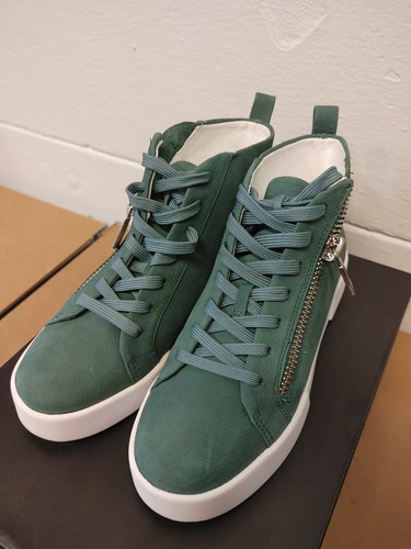 Kenneth Cole Tyler Mid Zip - Green - High-Top Sneakers
