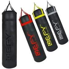 DEFY Challenger Heavy Duty Punching Bag Boxing MMA Fitness Training Bag Black
