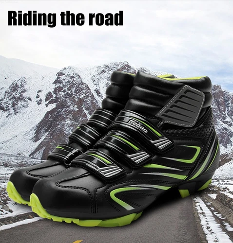 Fahrradschuhe Für Den Winter MTB-Stiefel Mountainbike-Schuhe Für Herren SPD Shoe - Bild 3 von 17
