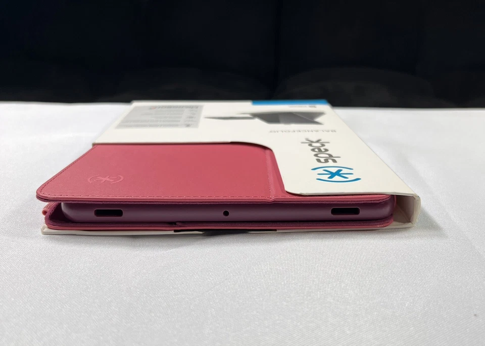 Funda Speck Balance Folio para Samsung Galaxy Tab S7 5G Rosa Real / Borgoña Exuberante Foto 4 de 4