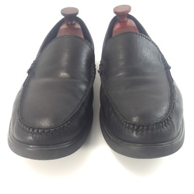 Cole Haan Sutton Place Venetian Slip On Loafers Shoes Men\'s Size 10.5 Cole Haan Mens Sutton Place Black Venetian Leather Shoes  main image 2