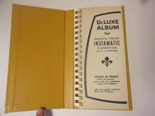 Vintage Eastman Kodak Deluxe Album for prints from Instamatic cameras unused 
