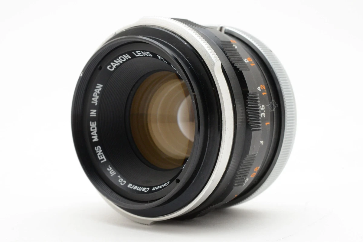 Canon f/1.8 Camera Lenses FL 50mm Focal for sale - eBay