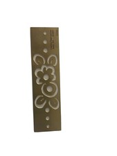 lasting impressions brass stencils B222 Floral Border