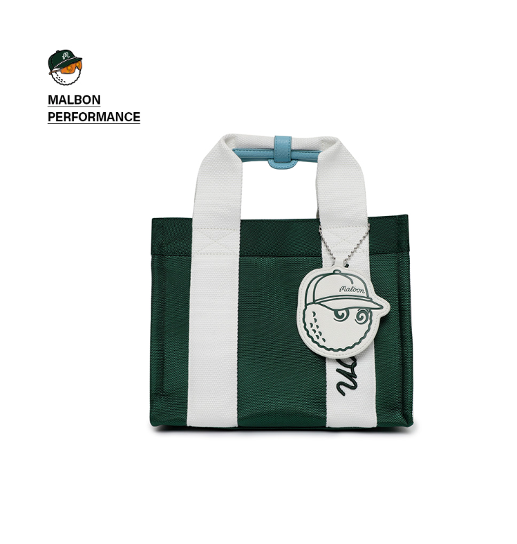 ◆Malbon Golf◆ Malbon Basic Tote Bag GREEN WOMAN Malbon Golf] Bucket Daily Tote Bag - Green | eBay