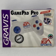 Gravis GamePad Pro EA Sports Controller w/ Madden Football Complete in Box (C6)