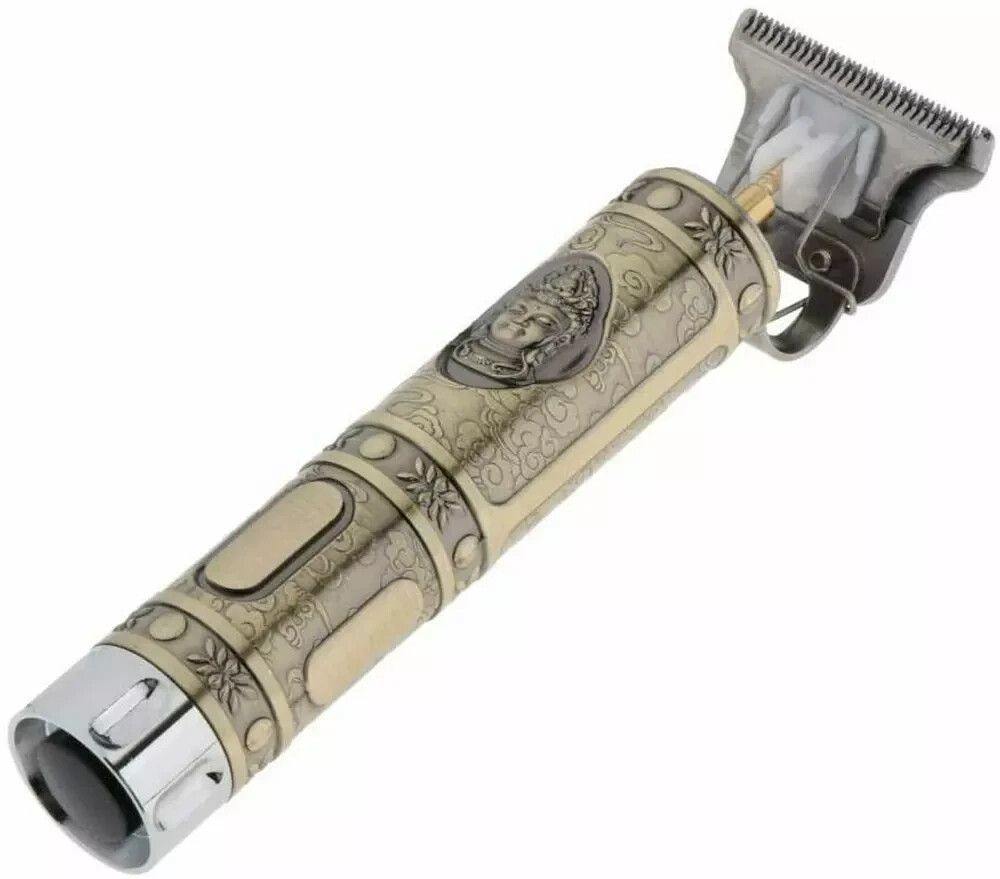 RASOIO TAGLIACAPELLI PROFESSIONALE IMPERMEABILE 3 PETTINI RICARICABILE CAPELLI