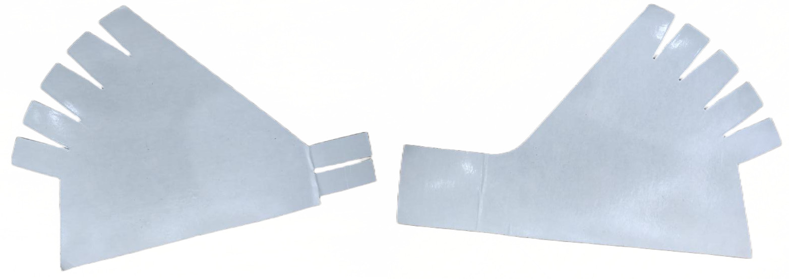 LH/RH Cowls & ABSORBER Repl LVU12349 LVU10567 M1317566 M1317567 Fits John Deere