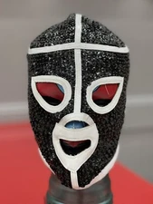 BLACK SHADOW LENTEJUELA SEQUENCE LUCHADOR PROGRADE MASCARA LUCHALIBRE TECNICOS