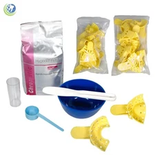 Grillz Custom Molding Impression Kit Anterior Upper & Lower Gold Silver Teeth