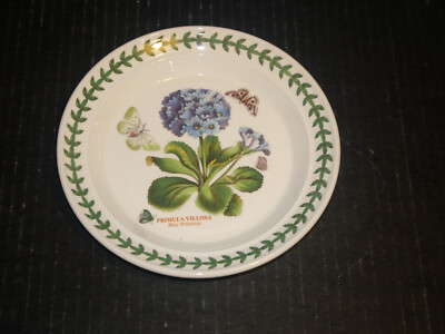 Portmeirion Botanic Gardens Ind. Salad Dessert Fruit Bowl Blue Primrose Britain