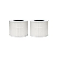 Nispira 3-In-1 True HEPA Carbon FIlter for Levoit Air Purifier Core Mini, 2 Pks