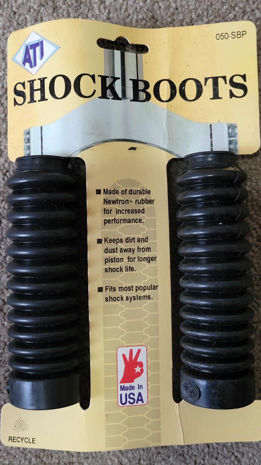 Vintage NOS ATI mountain bike front suspension forks Shock boots eBay