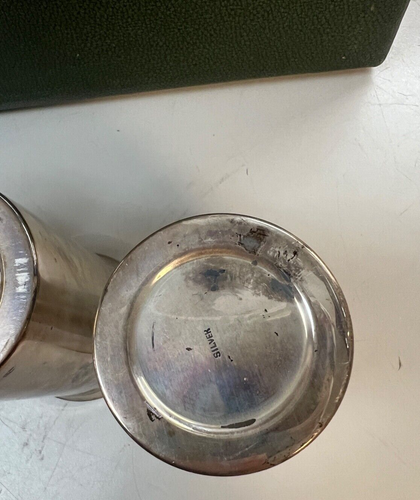 VINTAGE STERLING SILVER DRINK WARE CUPS DRINKING GOBLET - Picture 7 of 10