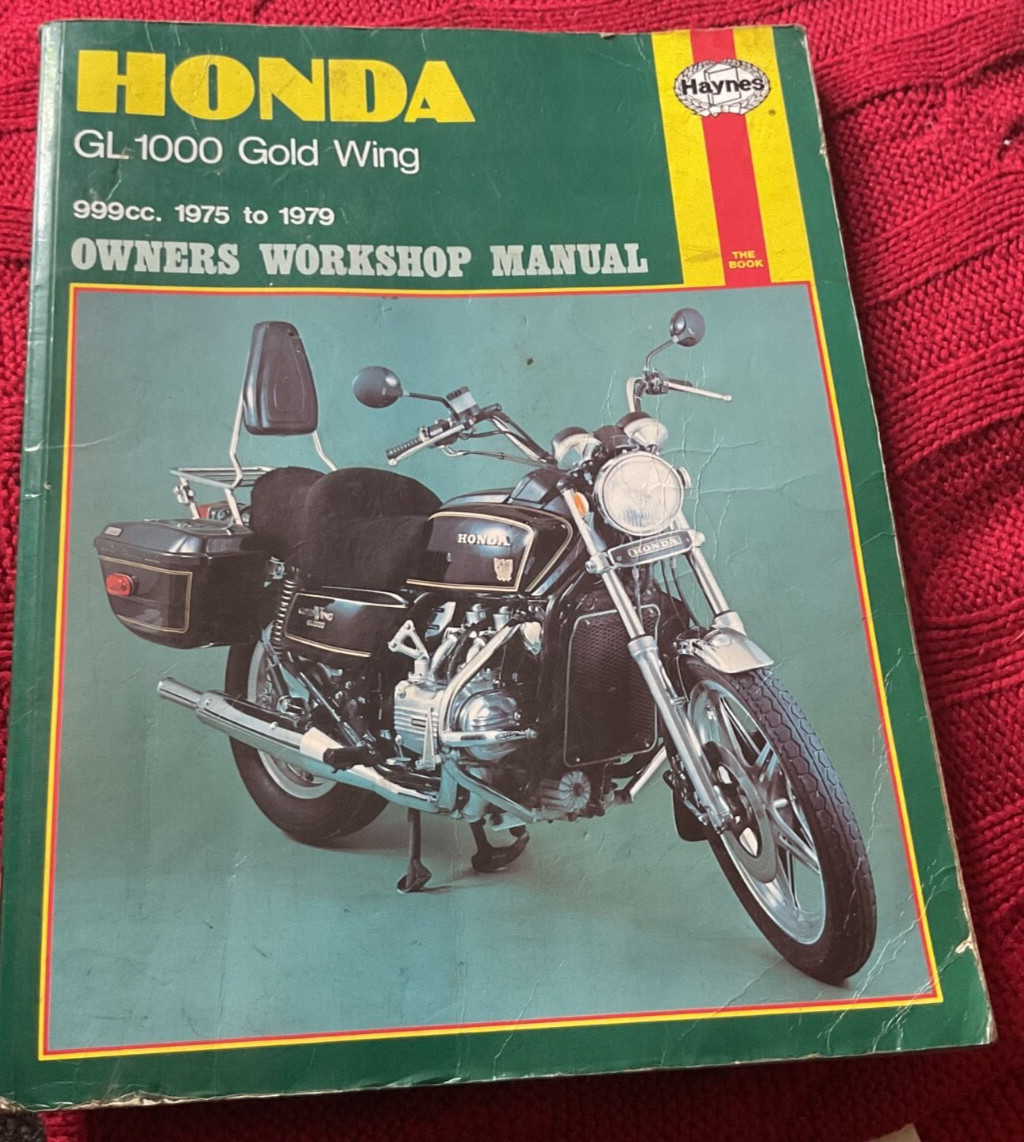 Honda GL 2000 Gold Wing 1975-1979 - Paperback - Haynes book