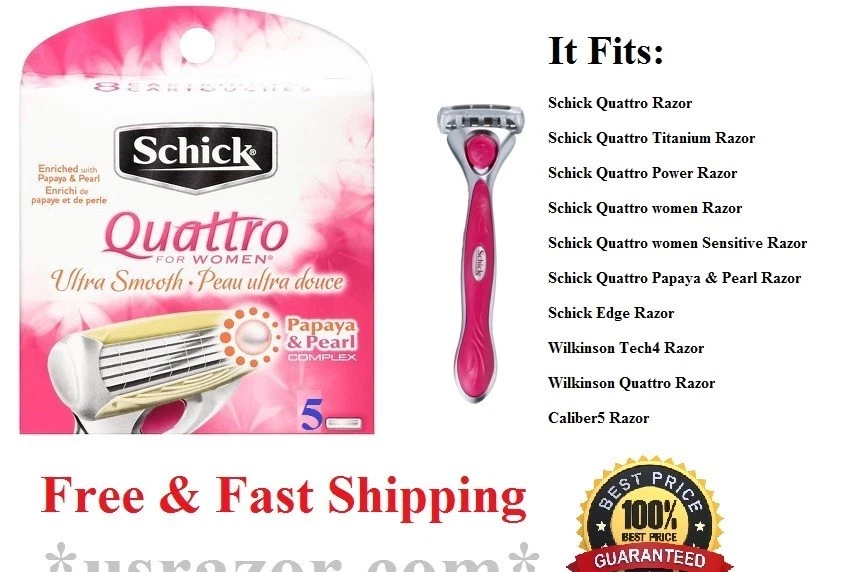 Schick Quattro Blades