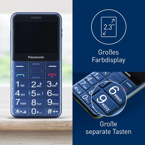 Telefon komórkowy dla seniorów od Panasonic KX-TU155EXCN - Zdjęcie 6 z 6