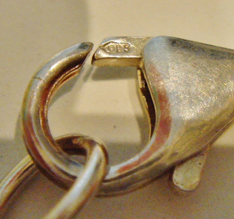 Pulsera de plata de ley 925 de perlas de 8" BONITA Foto 4 de 4