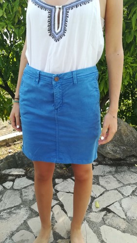 Rock gebraucht Gaastra blau Größe 42 ( W 29 )