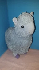 Inter American Llama Plush Purple Fluffy Chubby Alpaca Stuffed Standing 13" Rare