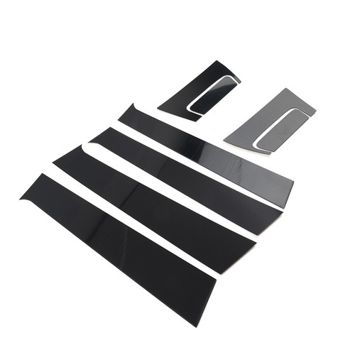 1 Set Pillar Post Set Door Window Cover Trim Kit For Honda HRV HR-V Vezel 4-Door - Imagen 5 de 10