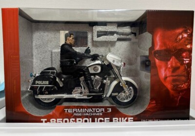 特撮 TERMINATOR 3 T-850 POLICE BIKE Terminator 3 T-850 with Police Bike Action Figure from japan