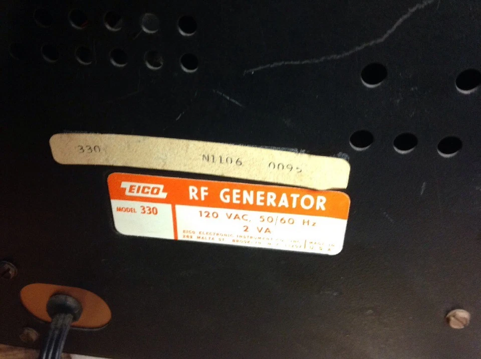 EICO Solid State RF Signal Generator 330 - Image 4 of 4