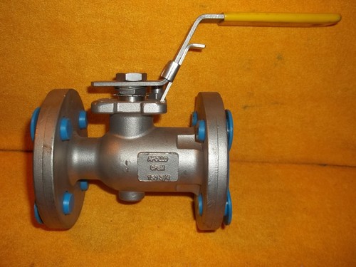 NEW Conbraco S/S Ball Valve Mod #87A20401 3/4" 150# R/F Flange CF8M Seat RPTFE * - Picture 4 of 5