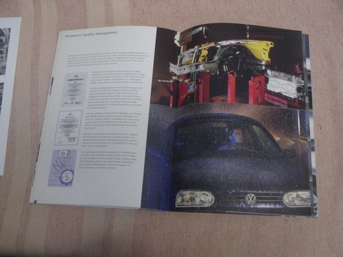 Karmann promo brochure 1997 +press release+photo. Combined lots - Picture 8 of 12