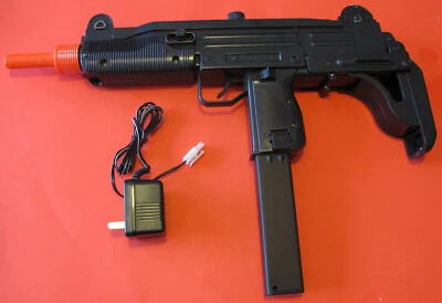 WELL UZI Auto Electric Airsoft Gun MAC 10, 11 Style SMG Shoot 6mm Plastic BB