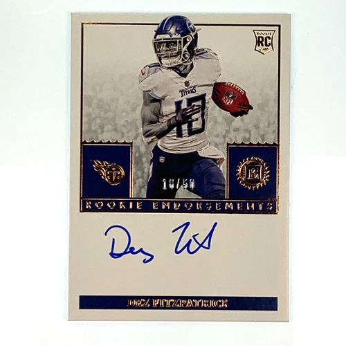 2021 Panini Encased Dez Fitzpatrick #RE-DF