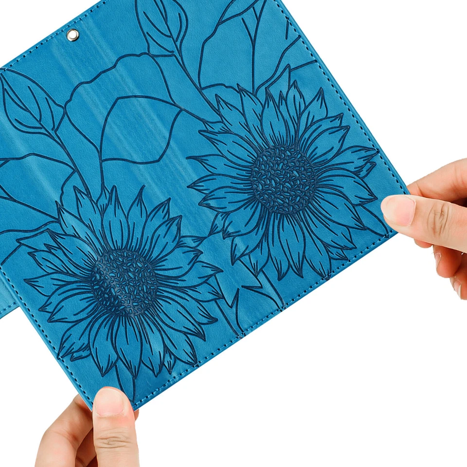 Sunflower Wallet Cover Case For Motorola G73 G15 G55 G14 G54 G62 E13 G32 G13 G04 - Image 3 of 4