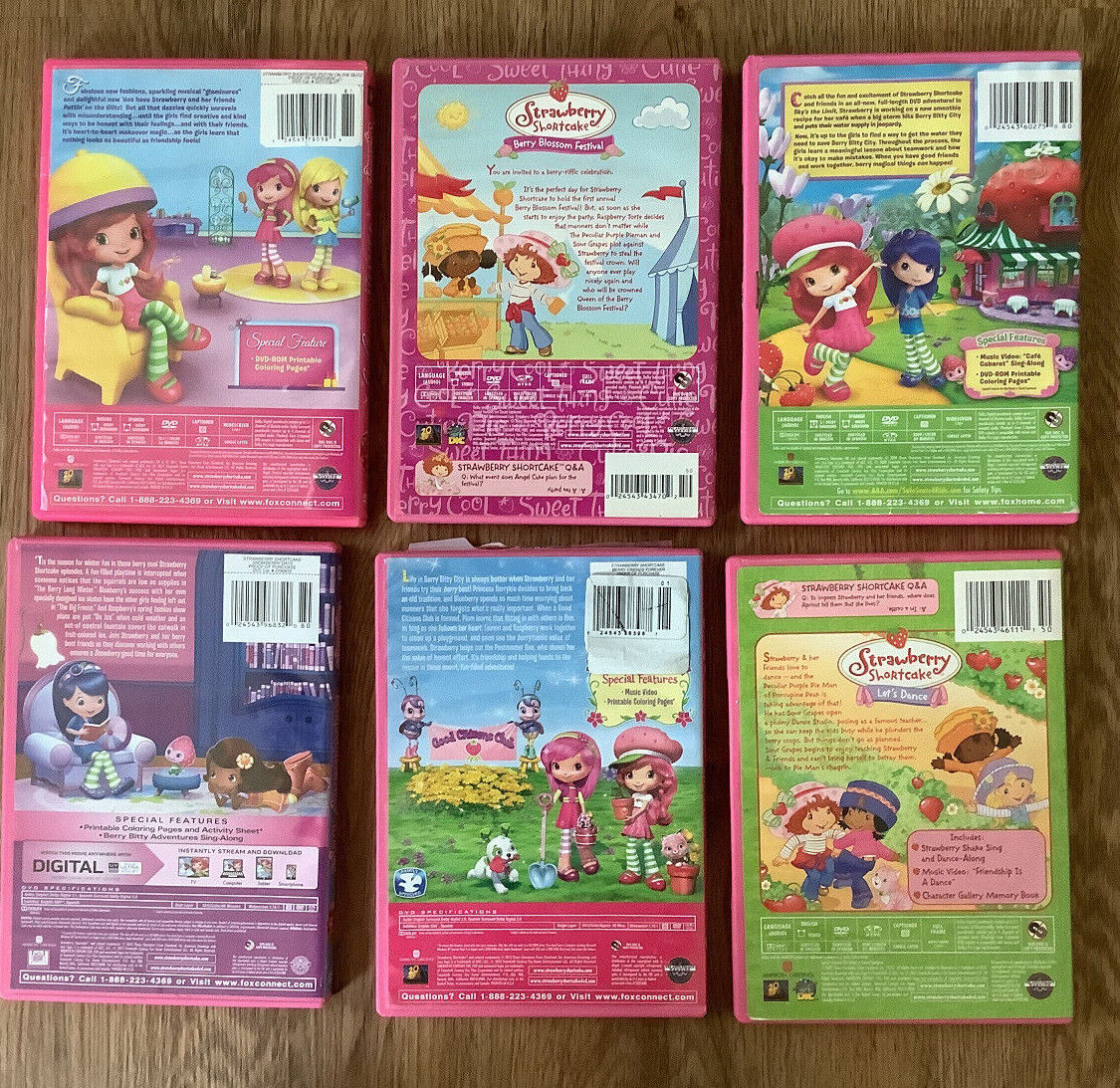 strawberry on the shortcake DVD全巻セット Strawberry Shortcake Winter Collection 24543219088| eBay