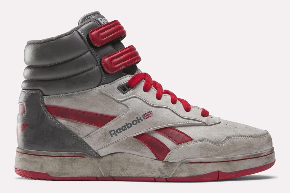 Reebok BB 4000 II Mid Alien Romulus Shoes Men Size 7 / Women Size 8.5 White Red