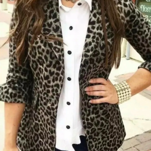 cabi leopard coat