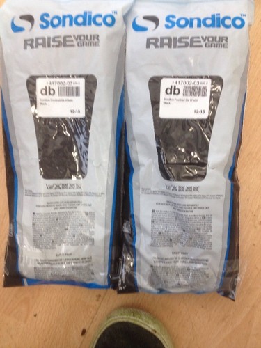 socks x2 black 12 to 15 NEW Sondico Brand new Referee football leisure NEW - Picture 3 of 12