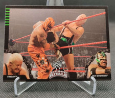 2008 Topps Ultimate Rivals WWE #14 Finlay vs. Rey Mysterio wrestling card