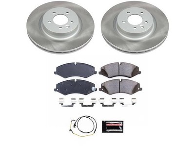 For 2017 Land Rover Discovery Brake Pad and Rotor Kit Front Power Stop 26254NXYW