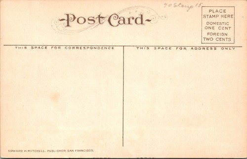 Monterey CA-California, First Theater Building In CA Vintage Souvenir Postcard - Picture 2 of 2