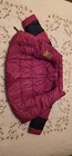 3T Ralph Lauren Girls Down Waterfowl Feather Stripe Pink Puffer Reversible  — photo 10