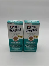LOT OF 2! Little Remedies Gripe Water Colic&Gas Relief Safe for Newborns 4oz